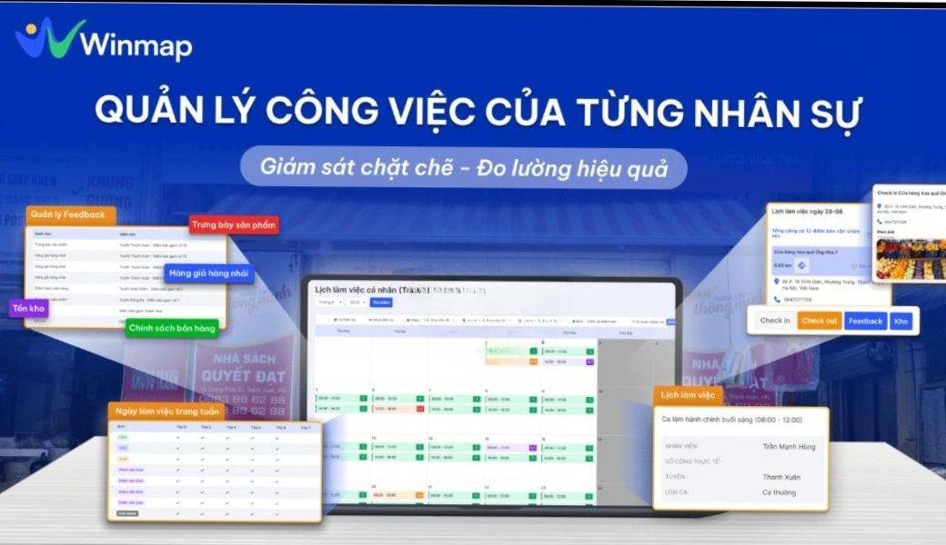 DMS Winmap - Giải pháp tổng thể dành cho doanh nghiệp vừa và nhỏ