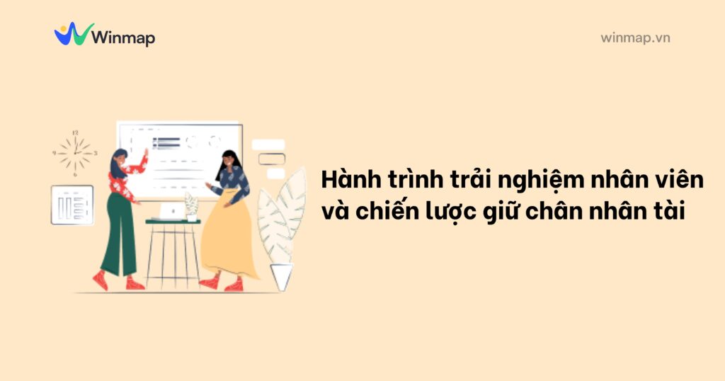 Hành trình trải nghiệm nhân viên và chiến lược giữ chân nhân tài