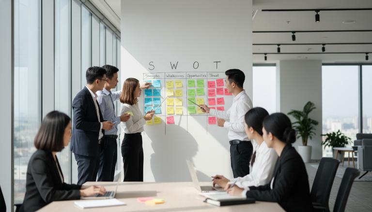 Bước 2: Liệt kê và ưu tiên các yếu tố SWOT