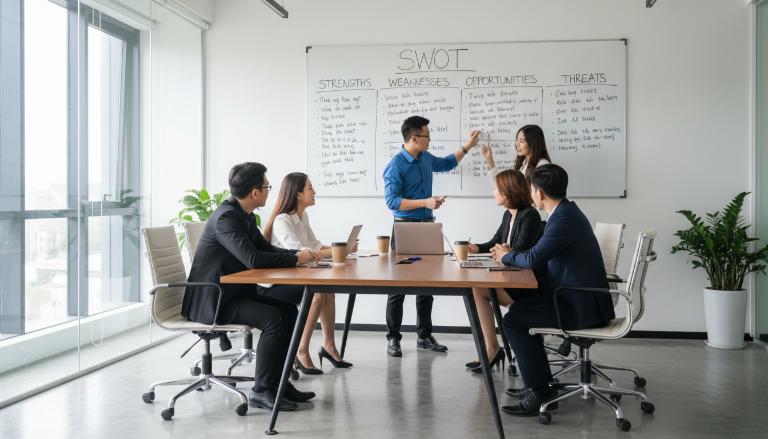 Bộ câu hỏi gợi ý để tìm S-W-O-T